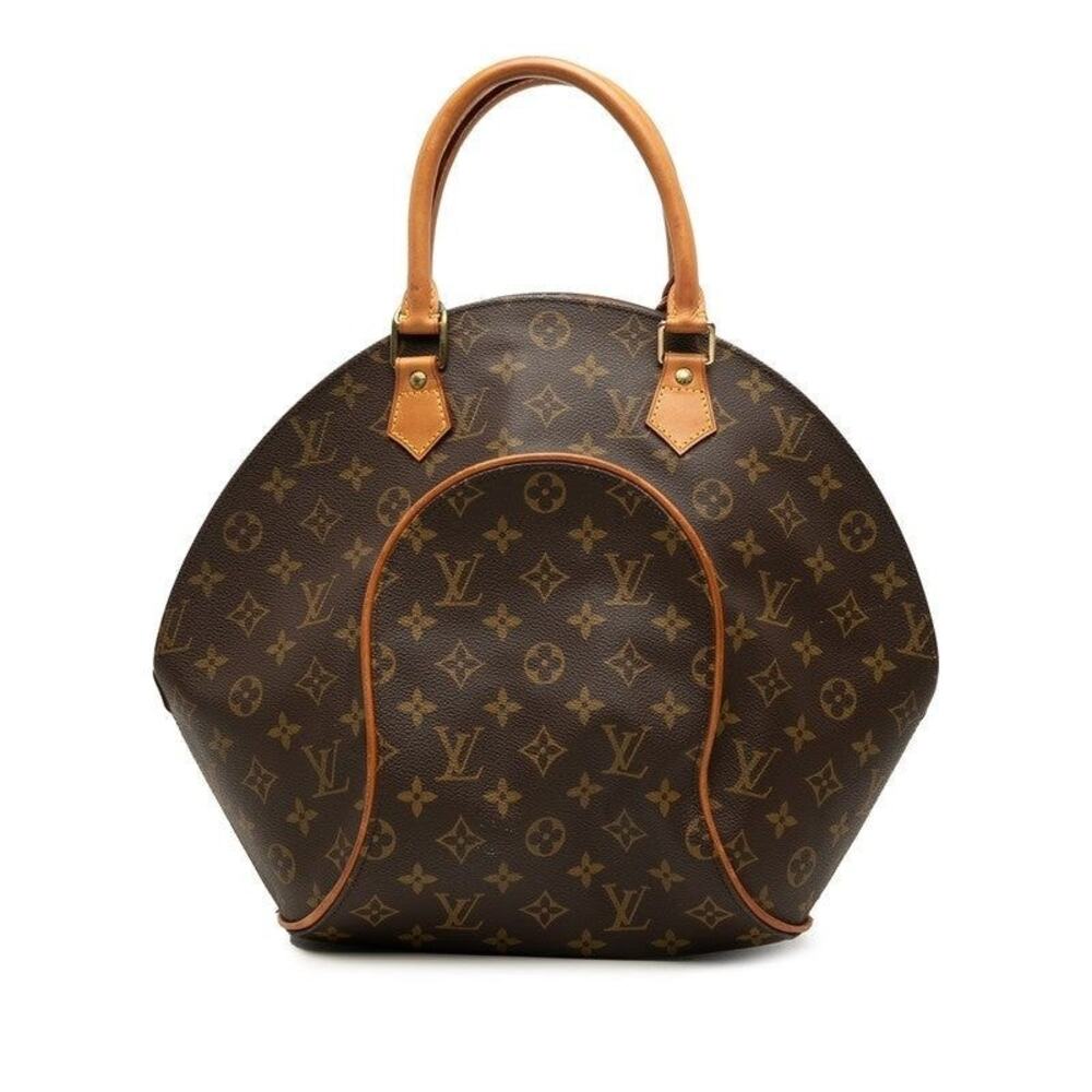 Louis Vuitton Monogram Ellipse MM Handbag Brown